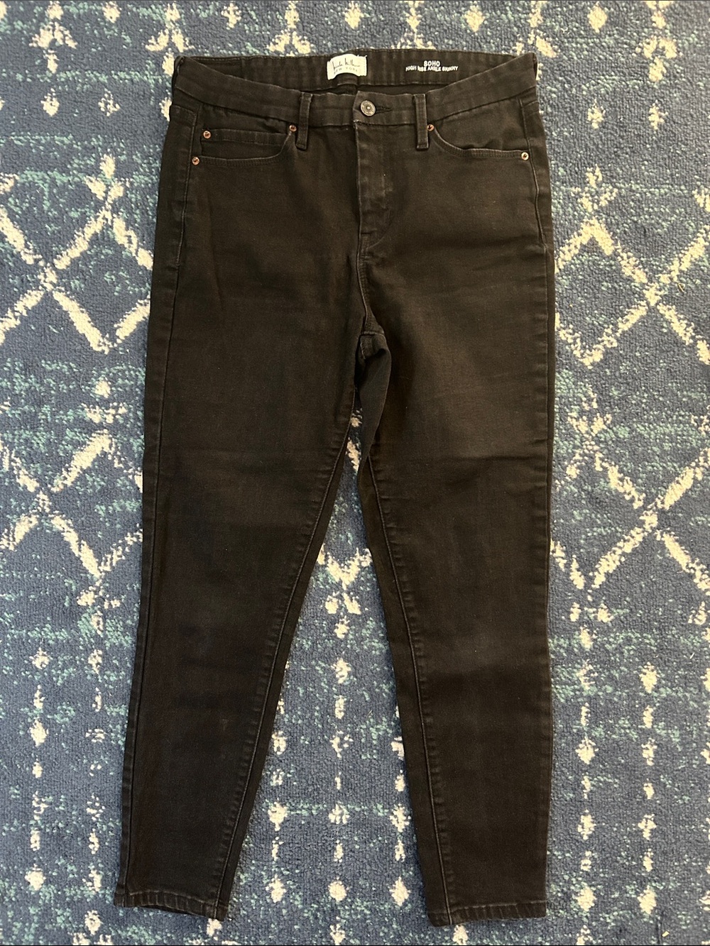 Nicole Miller Women's Skinny Jeans in Black
